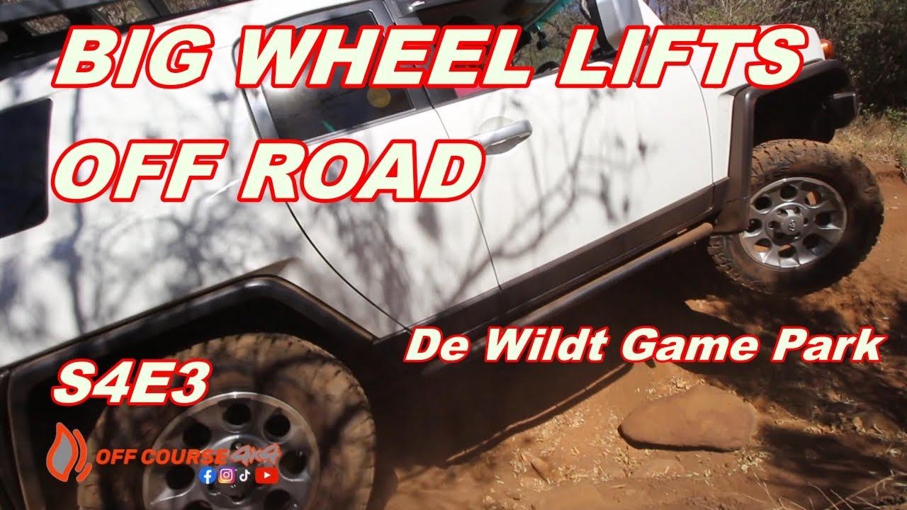 S4E3 Watch A Big Wheel Lift De Wildt Gamepark 4x4 trail South Africa