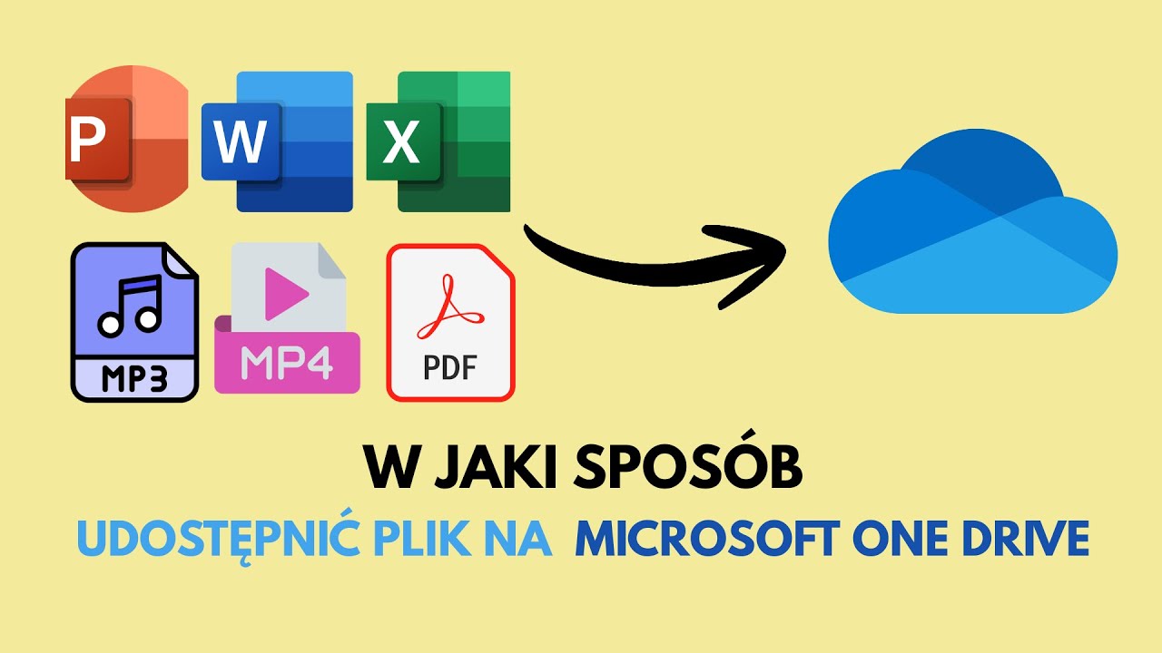 W jaki sposób udostępnić plik na Microsoft One Drive?
