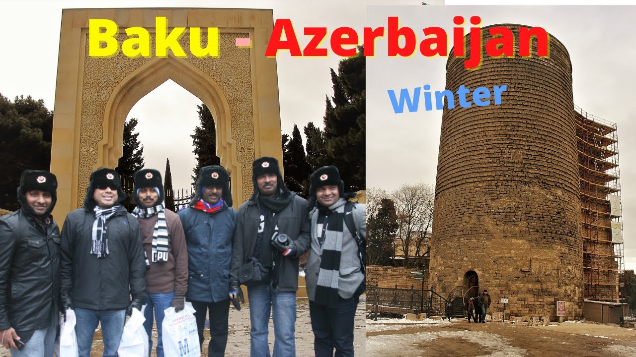Baku , Azerbaijan - On a winter