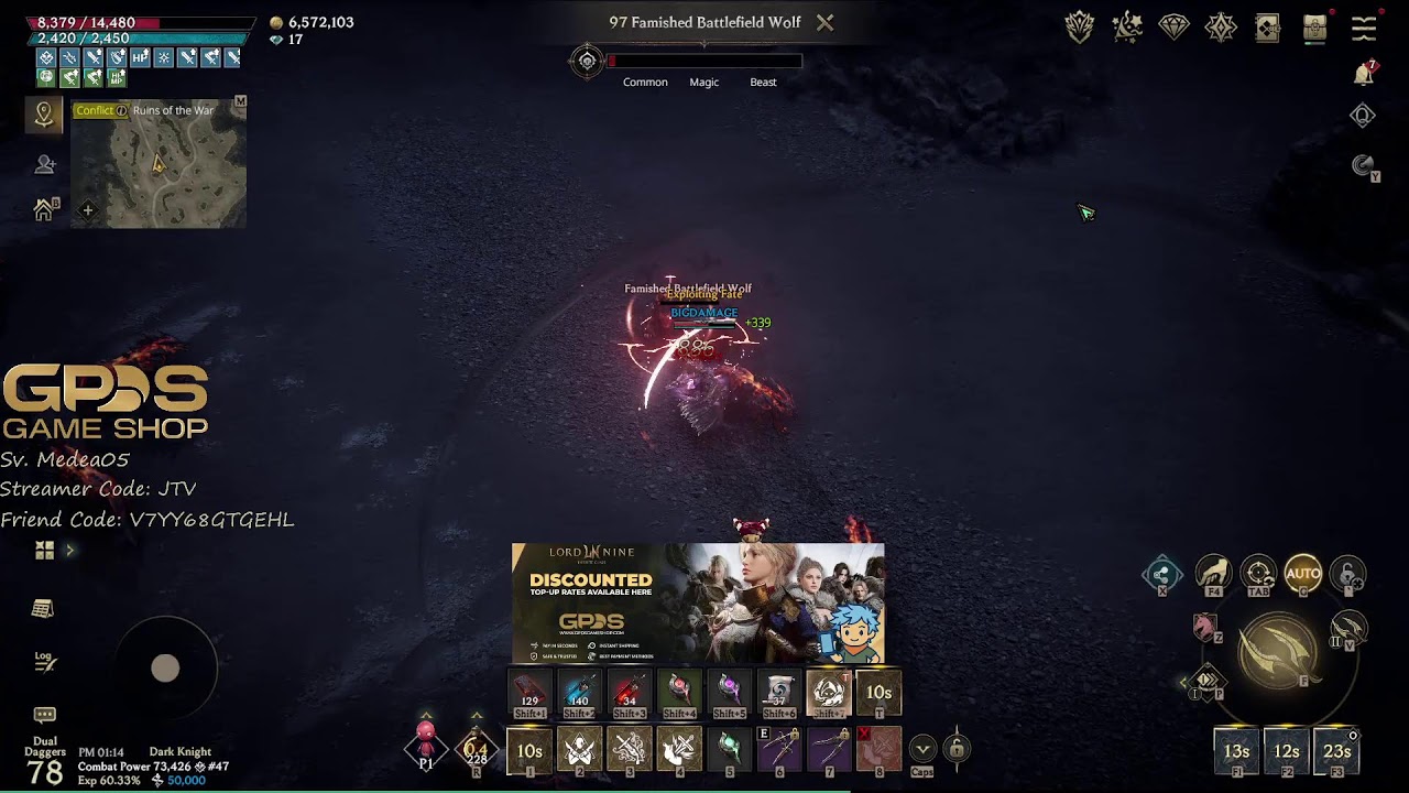 [ENG/FIL] Lord Nine : Infinite Class - EP79 BEST L9 PLAYER | Medea05 #LORDNINE