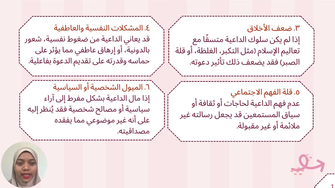 AAD2052 (KBE) DAKWAH AND SIRAH NABAWIYYAH | المشاكل الداخلية للواعظ (نفسه) وحلولها