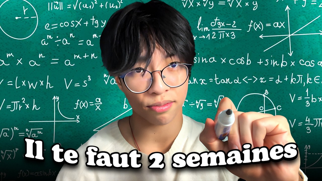 Ton PLAN EXACT pour comeback en MATHS (Guide 2026)