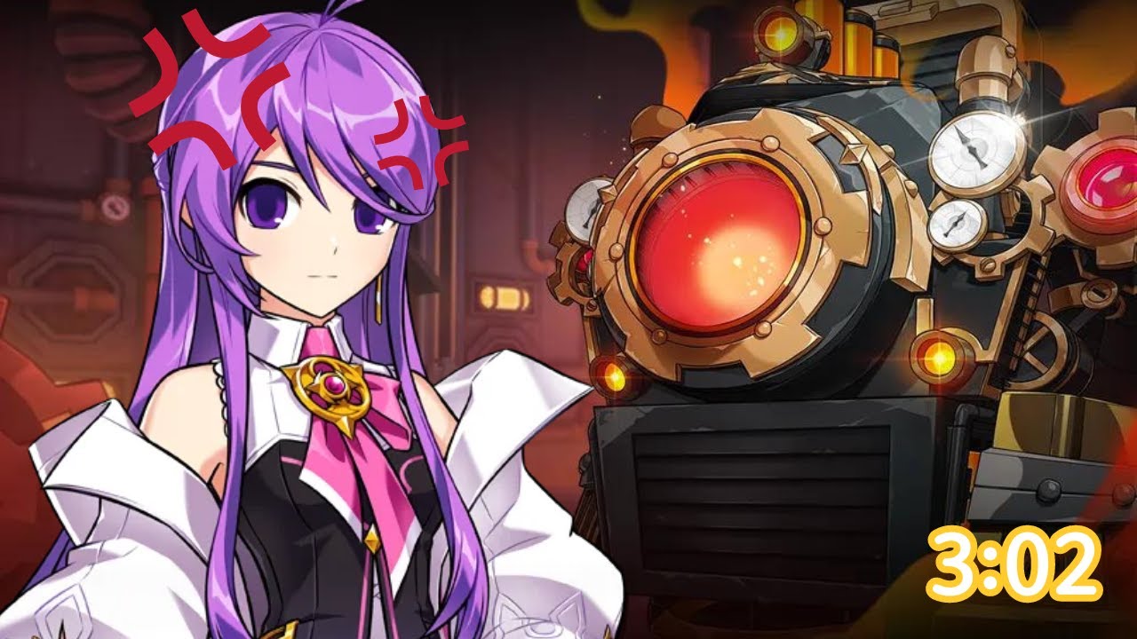 [엘소드/Elsword KR] 에테르세이지 신규 비밀던전 보급로 열차 탈환 3:02 ㅣ Aether Sage 15-X
