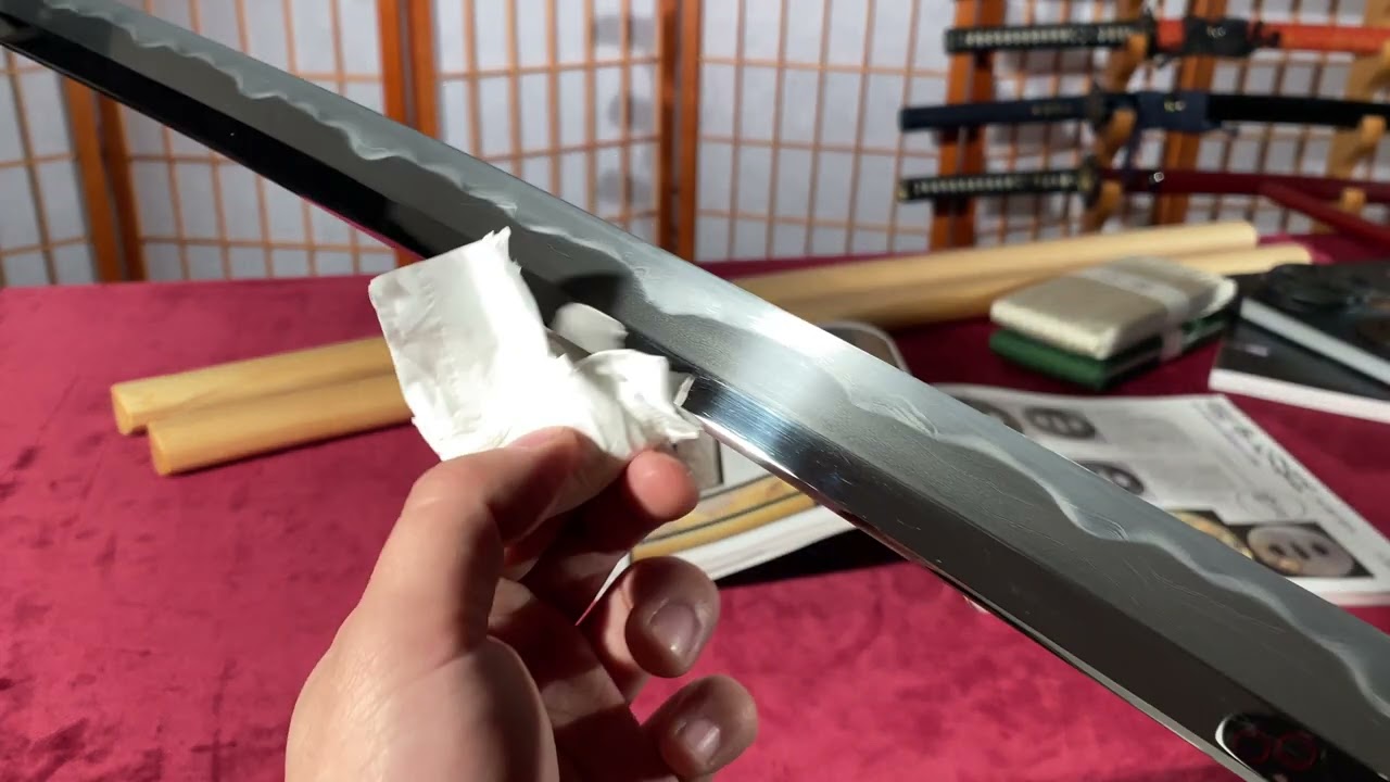 tamahagane japanese samurai sword , clay Temper，sashikomi A++ - Zsey