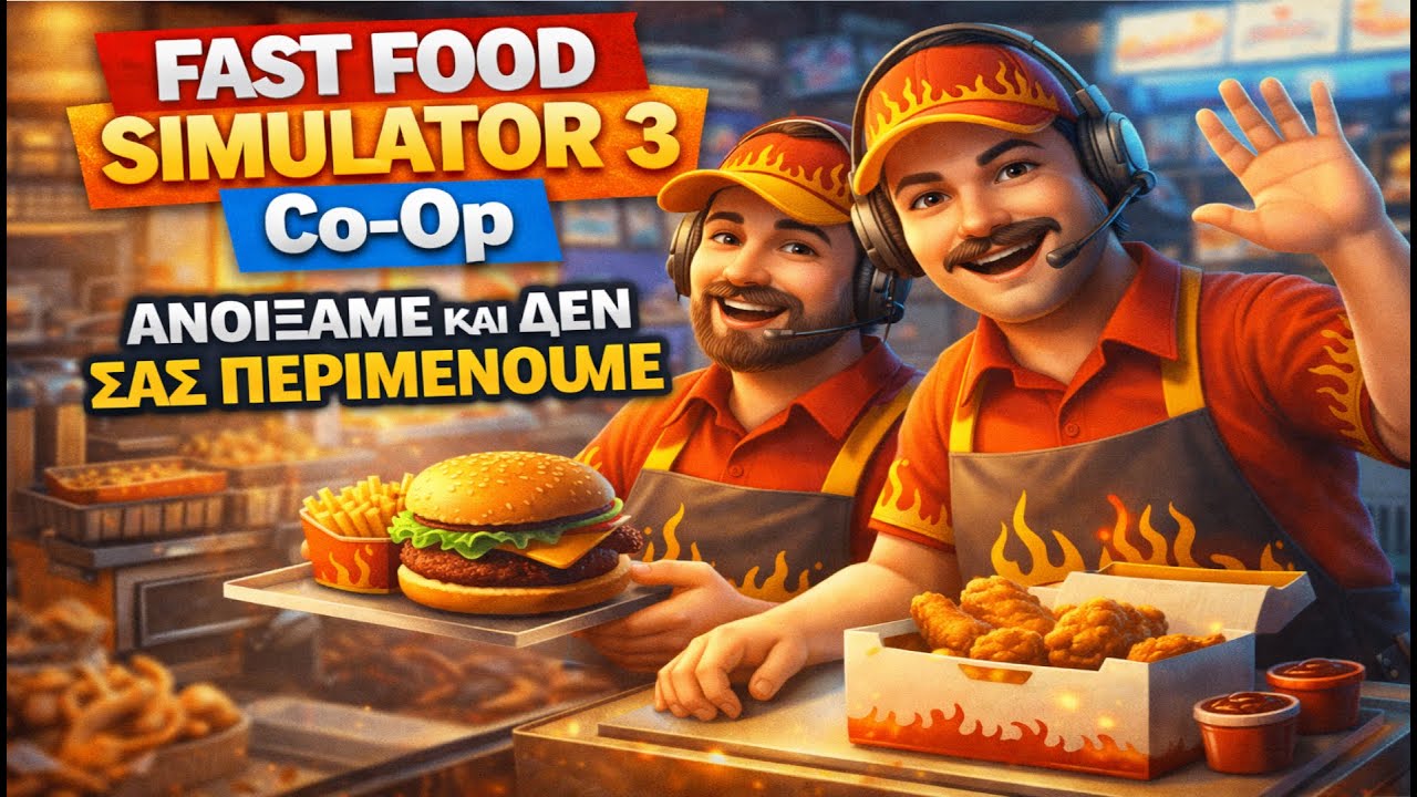 ΑΝΟΙΞΑΜΕ ΚΑΙ ΔΕΝ ΣΑΣ ΠΕΡΙΜΕΝΟΥΜΕ | FAST FOOD GAME