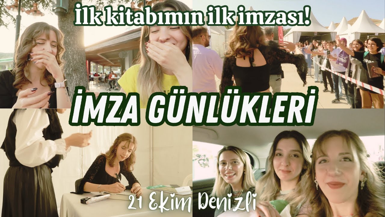 İlk İmza Günüm! #imzagünlükleri (21 Ekim 2023 Denizli)