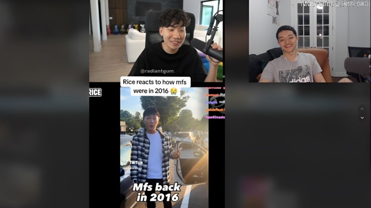 Реакция Джейсона на RiceGum Реакция на «Mfs back in 2016» Эдварда Со