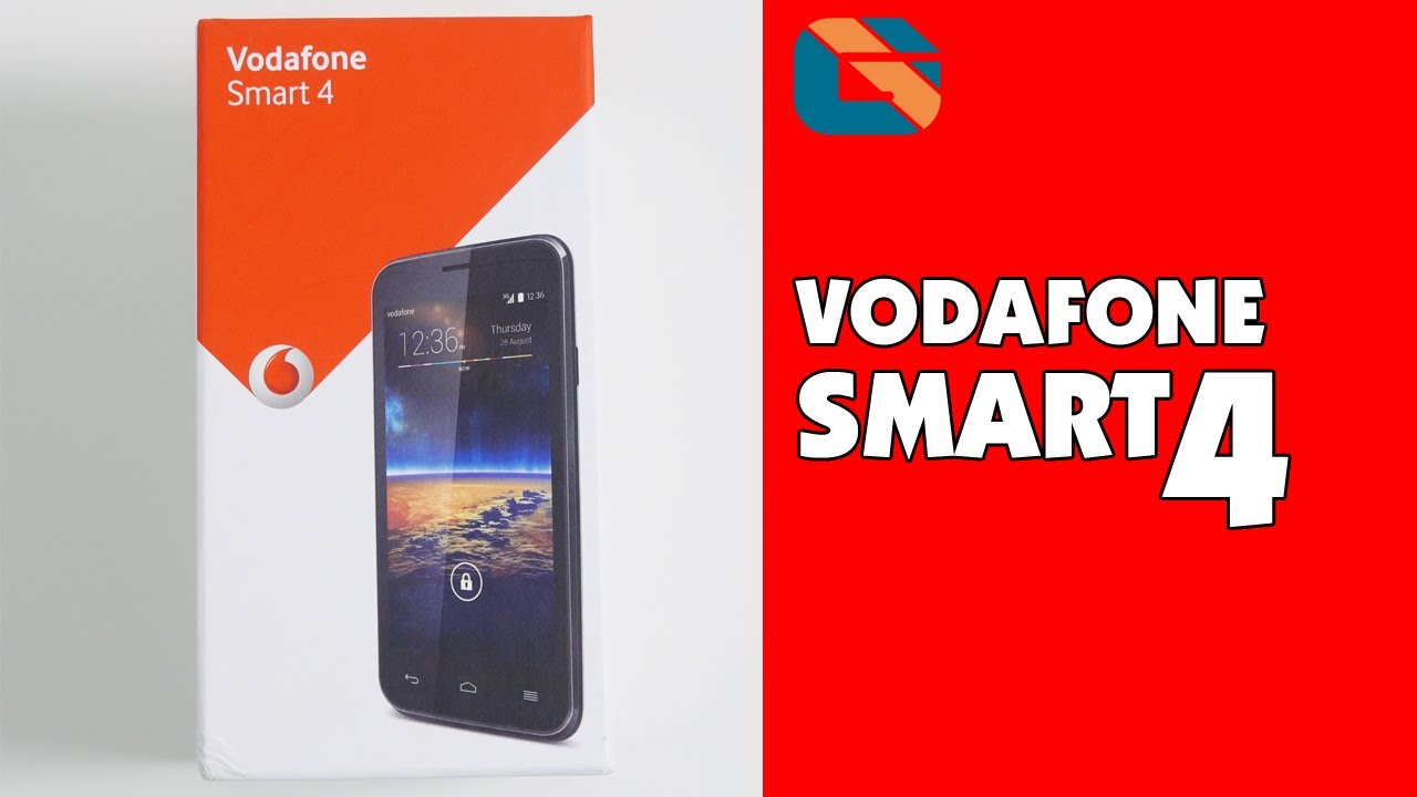 Vodafone Smart 4 Smartphone Unboxing & First Look