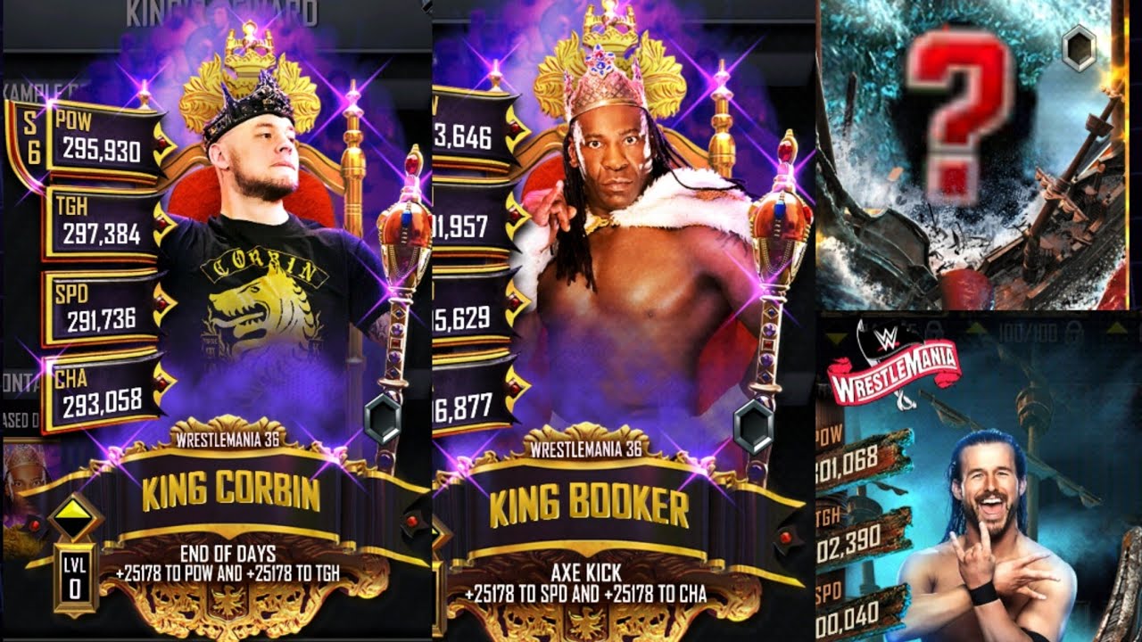 WWE Supercard King's Quest, WM36 Fusion!