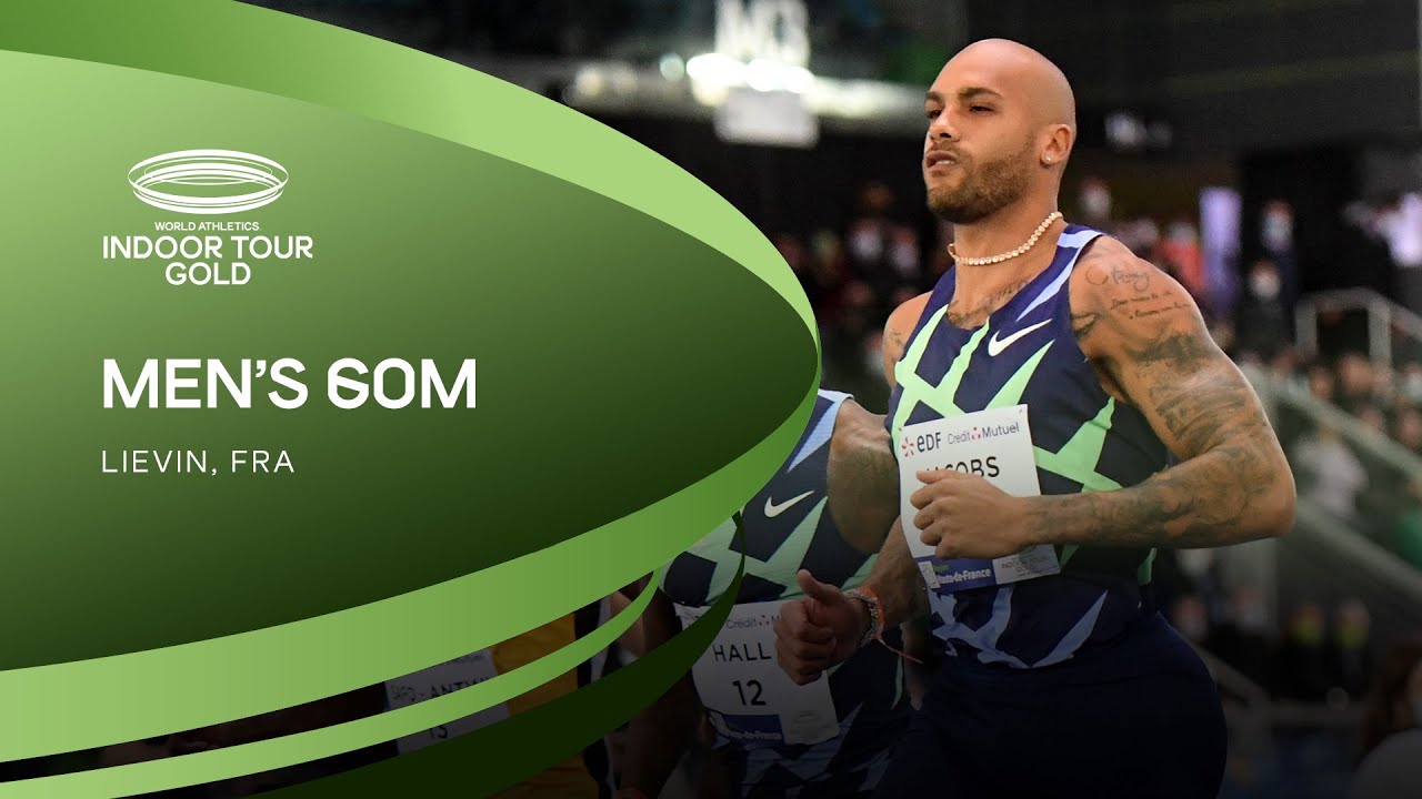 Olympic 100m champion Marcell Jacobs wins in Lievin | World Indoor Tour Gold Lievin 2022