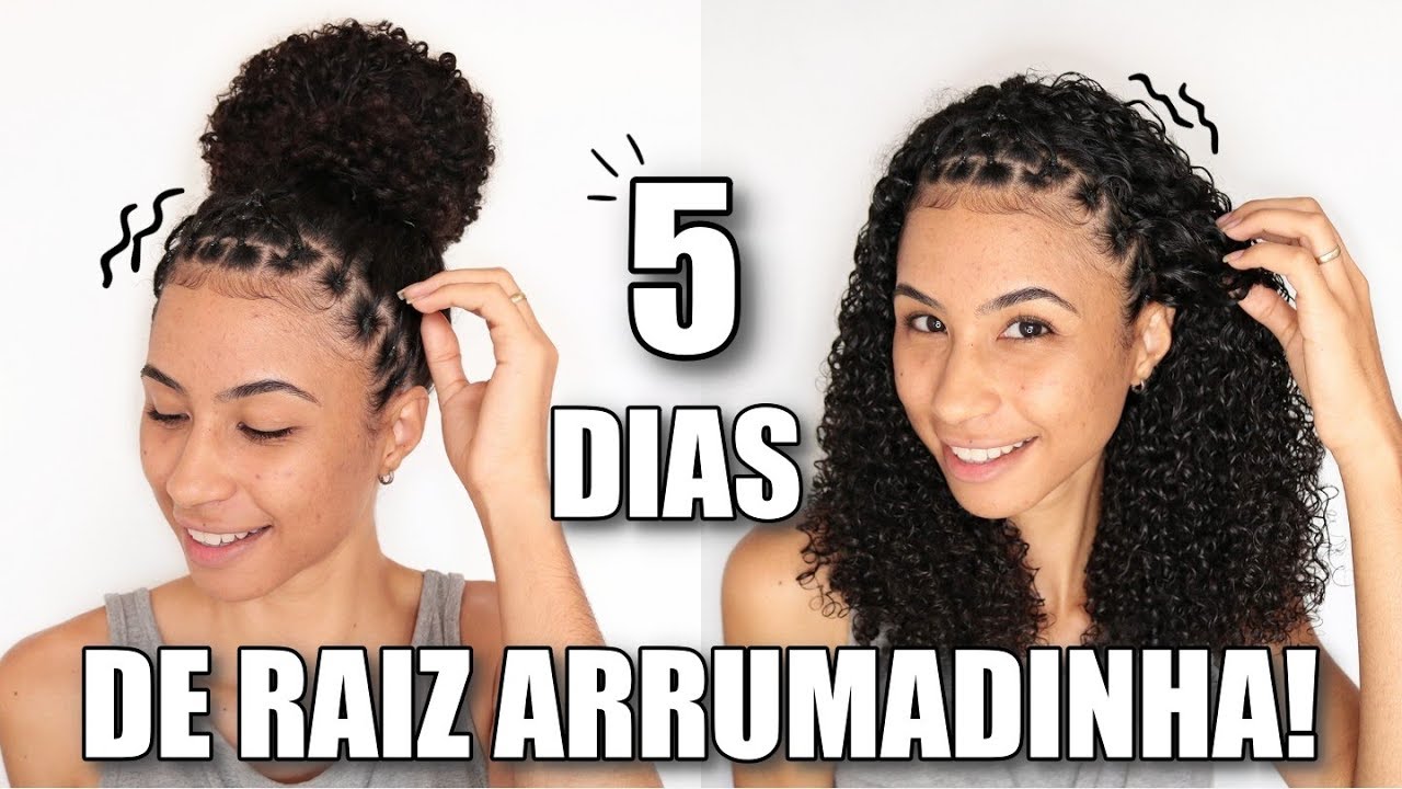 Penteado para TRANSIÇÃO CAPILAR que dura 5 dias! | Ludmila Reis