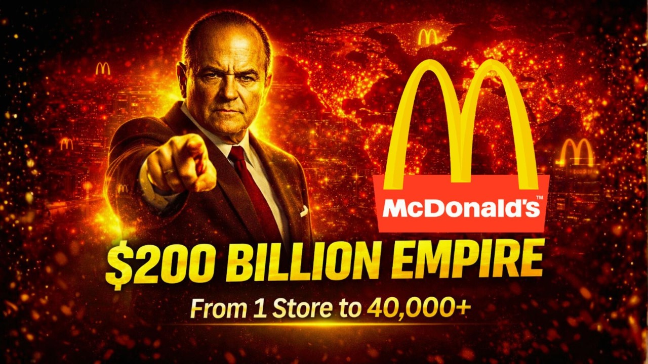 The Dark Truth Behind McDonald’s Billion Dollar Empire | Ray Kroc vs The McDonald Brothers