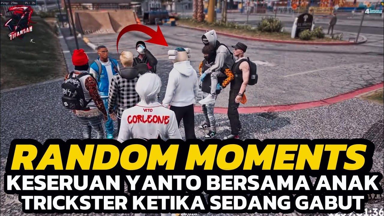 KESERUAN YANTOO BERSAMA ANAK TRICKSTER KETIKA SEDANG GABUT ‼️ GTA V ROLEPLAY INDONESIA