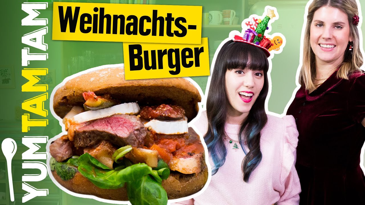 Steak Burger // Mit Ziegenkäse & Feigen // #yumtamtam