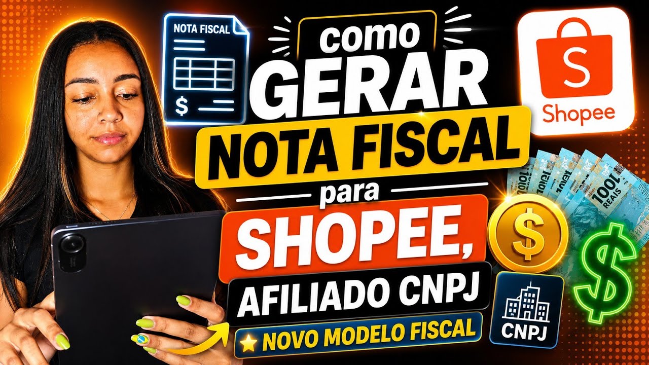 NOVO MODELO FISCAL SHOPEE PARA AFILIADOS CNPJ