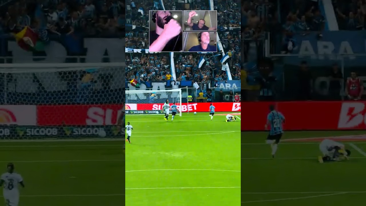 O primeiro gol de Tet&ecirc; com a camisa do Gr&ecirc;mio