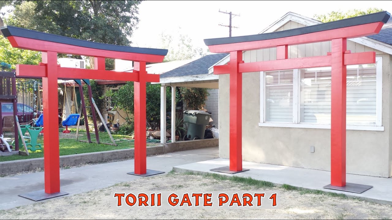 We made TORII Gates for a CHERRY BLOSSOM Display - DIY Cosplay Prop (Pt.1)