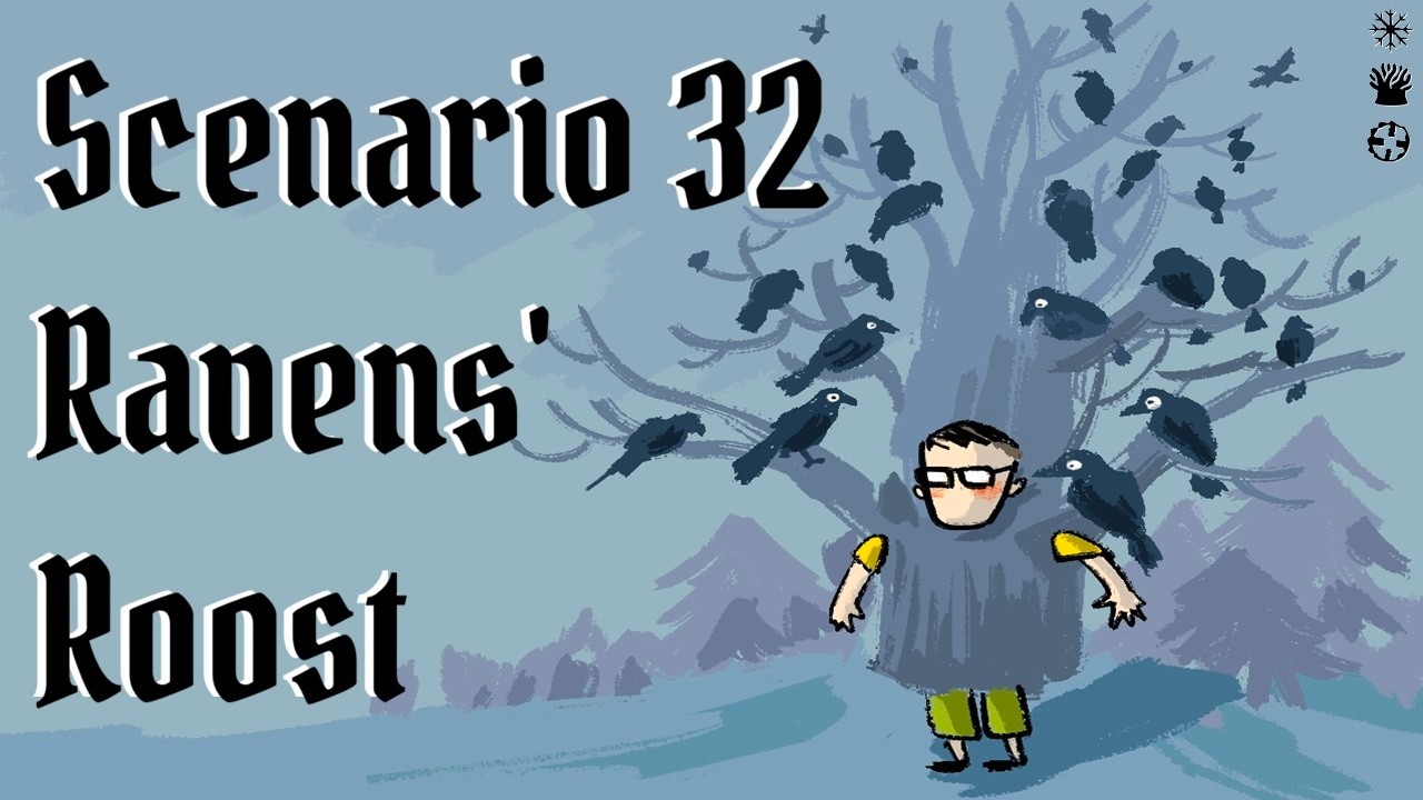 033B - Frosthaven Insane Difficulty (+3) Solo 4 Characters, Scenario 32, Ravens' Roost