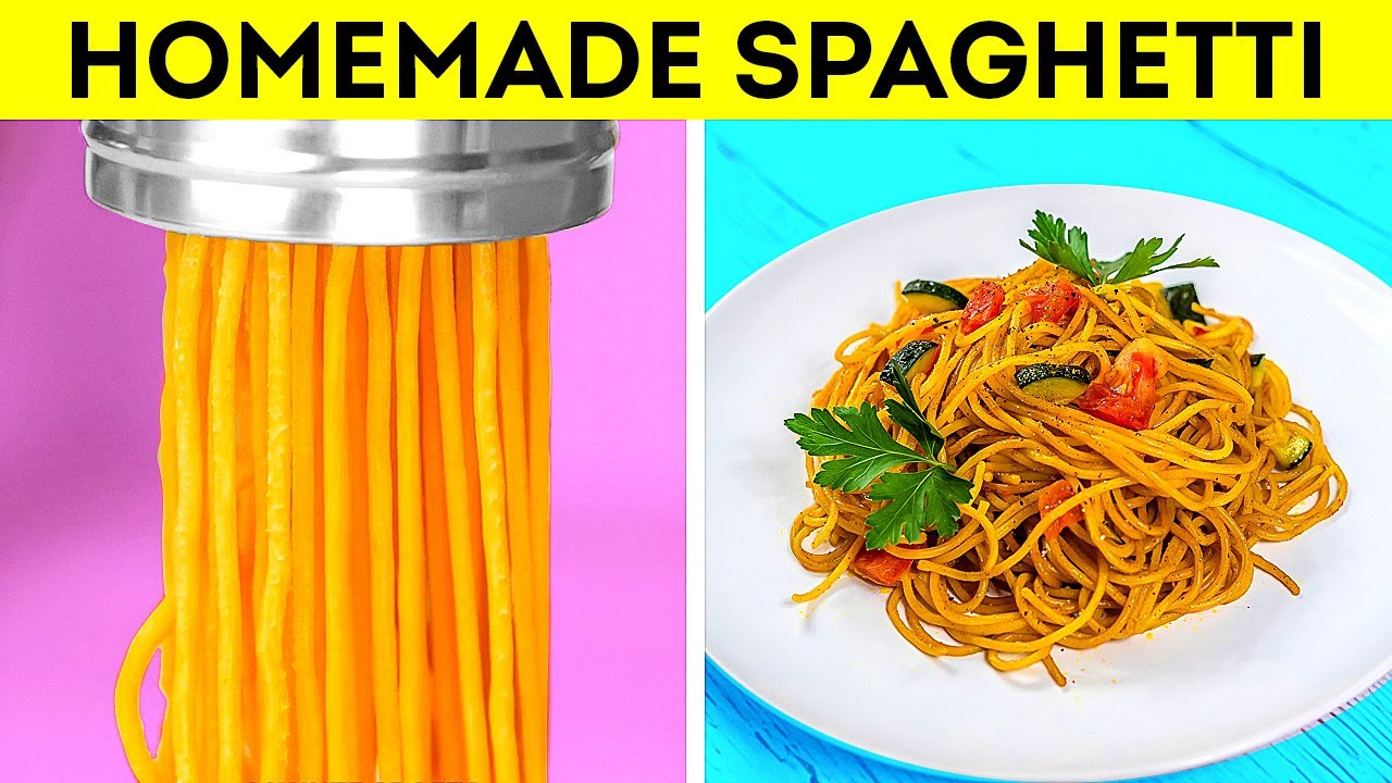 40 Kitchen Hacks to Cook Like In a Restaurant || Homemade Spaghetti Recipe You'll Love!