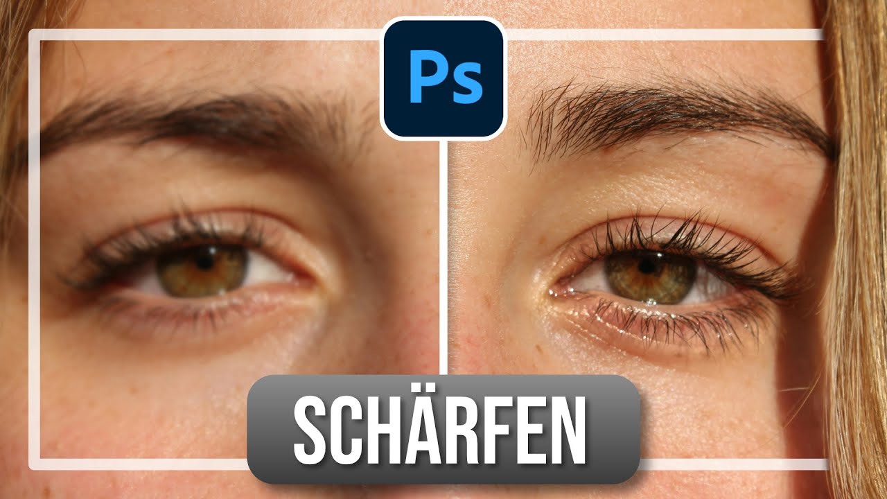 Bilder schärfen ohne KI: Mehr Details mit Gaußscher Unschärfe | Photoshop