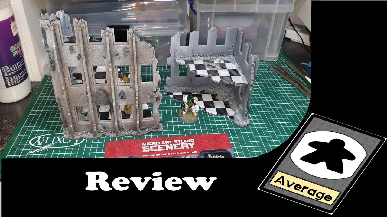 Micro Arts Studio City Debris Terrain Review