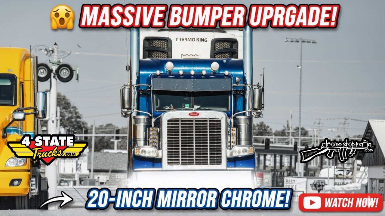 20 Inch Chrome Bumper From @4StateTrucks  @TheChromeShopMafia This Thing Is Amazing. 