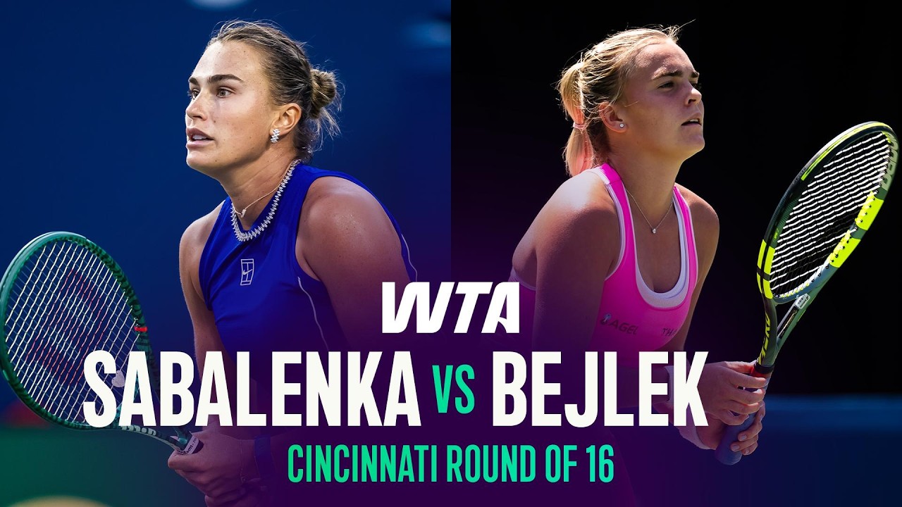 Арина Соболенко &mdash; Сара Бейлек | Цинциннати 2026, 1/8 финала | Обзор матча WTA