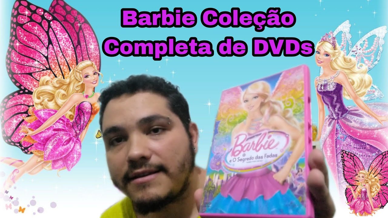 Barbie Coleção Completa Dvds Barbie #Barbie #barbiebarbie  #barbiegirl  #barbiedoll