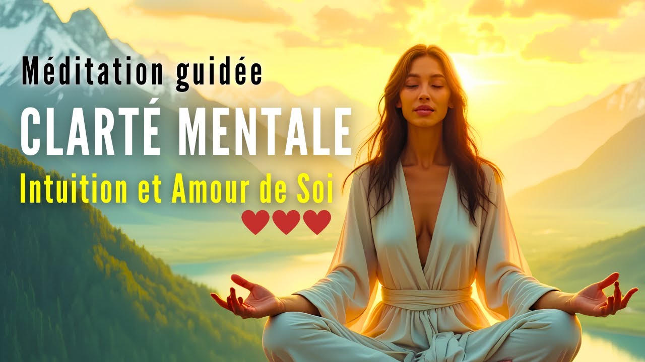 M&eacute;ditation Guid&eacute;e : Clart&eacute; Mentale, Intuition et Amour de Soi