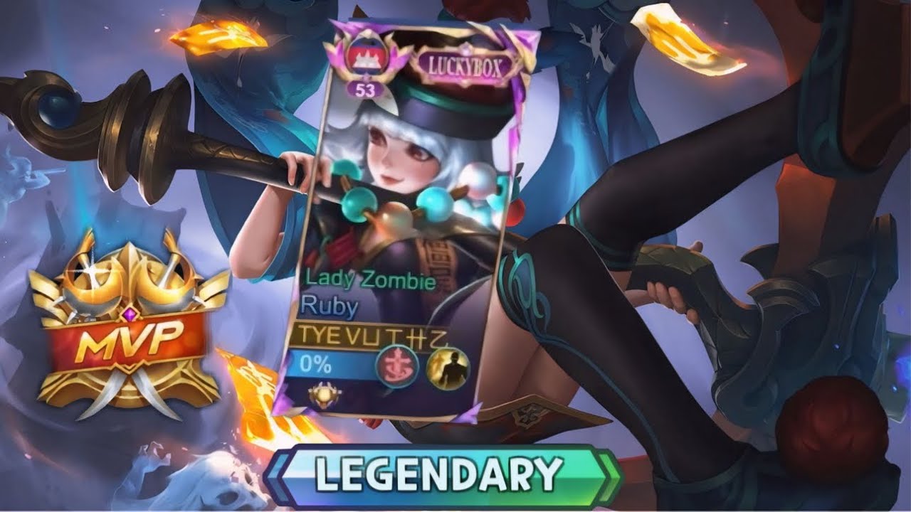 RUBY LADY ZOMBIE 11KILL 0 DEATH!!!!(ez game)