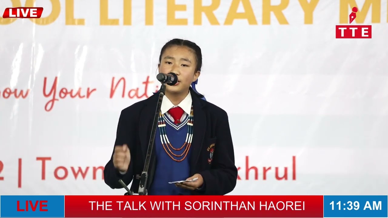 DEBATE | INTER-SCHOOL LITERARY MEET | THE TALK WITH SORINTHAN HAOREI | THE TANGKHUL EXPRESS