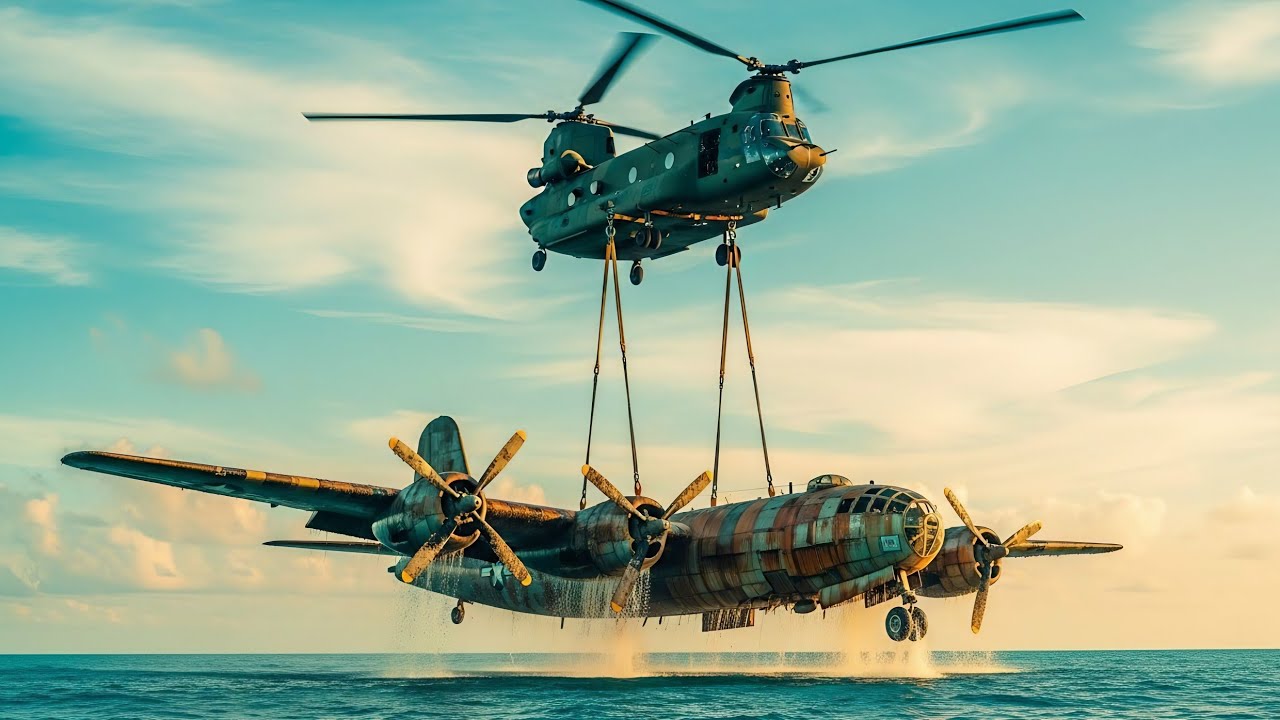 Insane Restoration — WWII B-29 Bomber 75 Years Lost at Sea to Airworthy