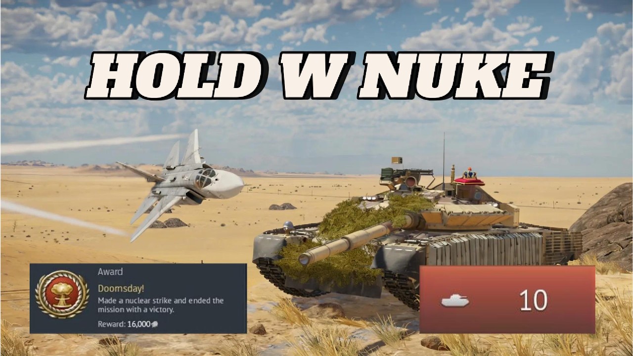 Nukes are to Easy .... || War Thunder || T-80BVM NUKE
