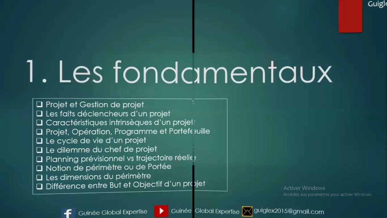 Gestion de Projet _ Diff&eacute;rence entre Projet et Gestion de Projet _ by @mkcproject224