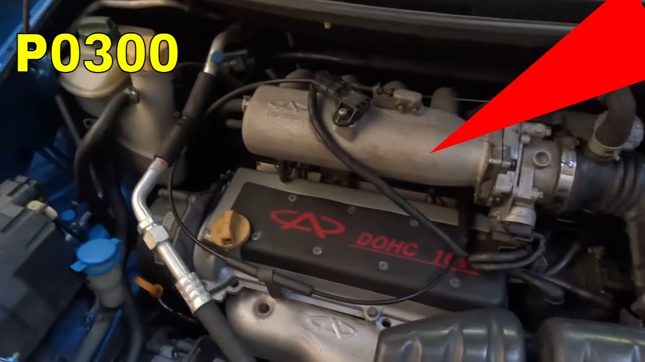 n0 es Necesario ajustar este motor Chery QQ codigo de falla p0300