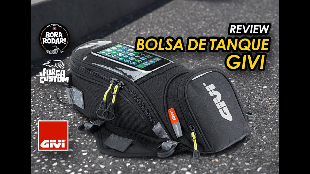 REVIEW: BOLSA DE TANQUE GIVI 6 LITROS -  #169
