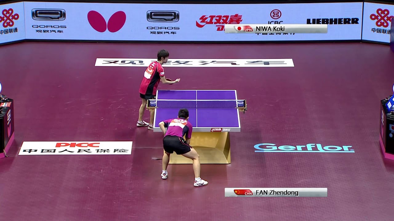 2015 WTTC MS-R16 Koki Niwa - Fan Zhendong (full match|short form in HD)
