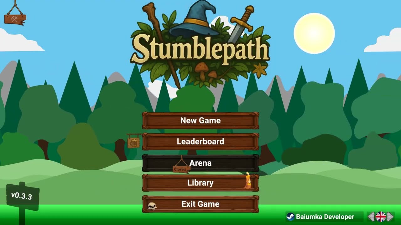Stumblepath Gameplay. Run to 22 level. Dumb Fail.