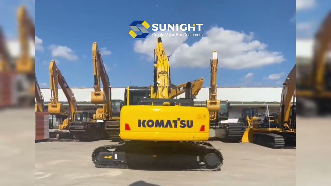 24Ton Used Excavator Komatsu PC240LC for Sale in Road Construction