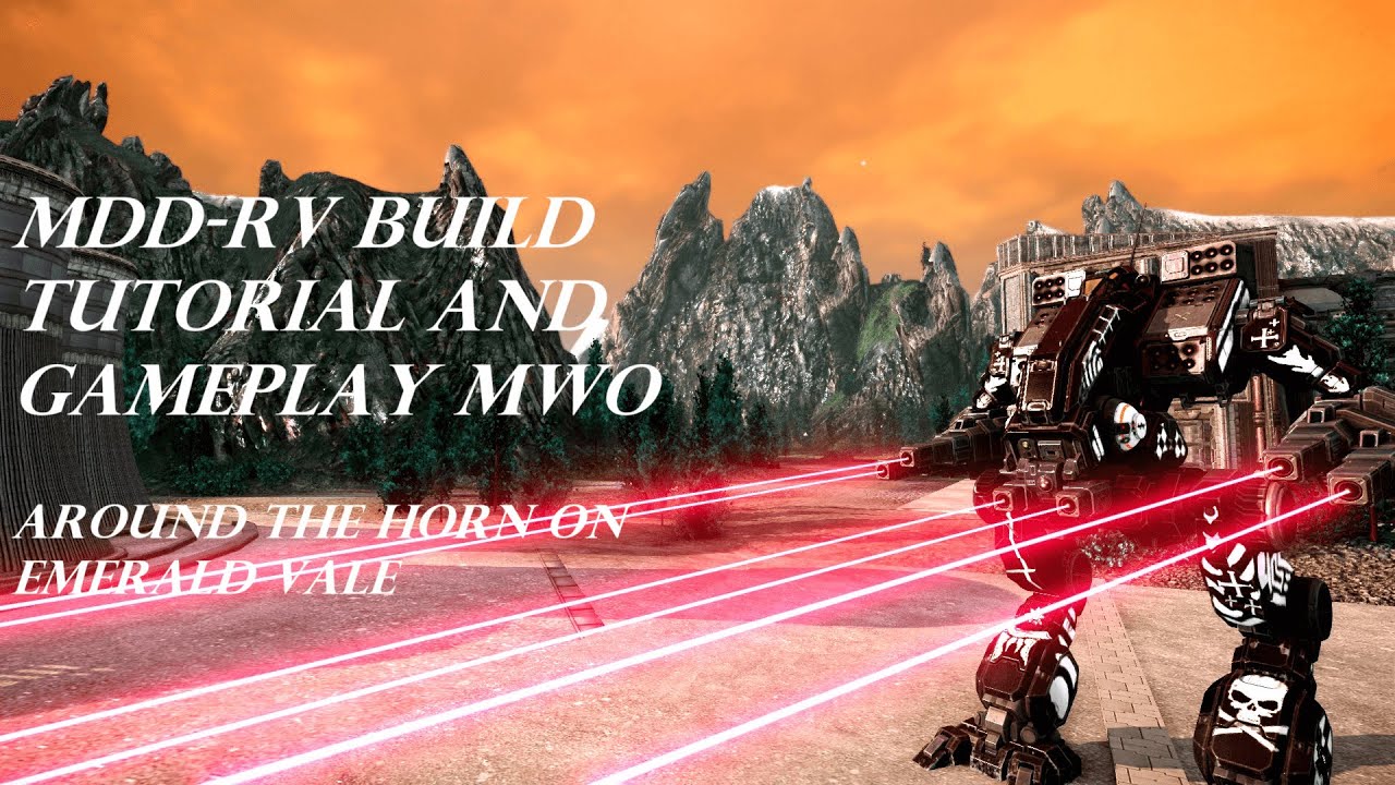 MADDOG MDD-RV BUILD TUTORIAL AND GAMEPLAY FOR MECHWARRIOR ONLINE