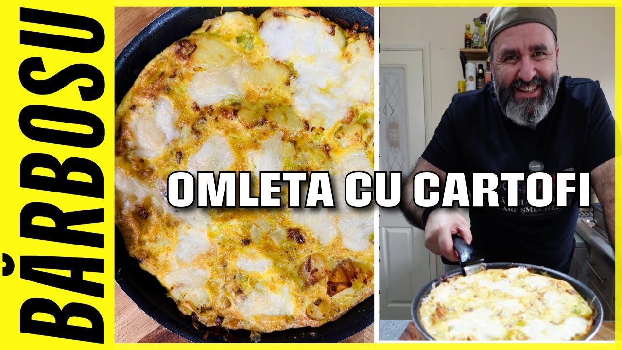 Omleta spaniola cu cartofi pe sistem moldovenesc!!!