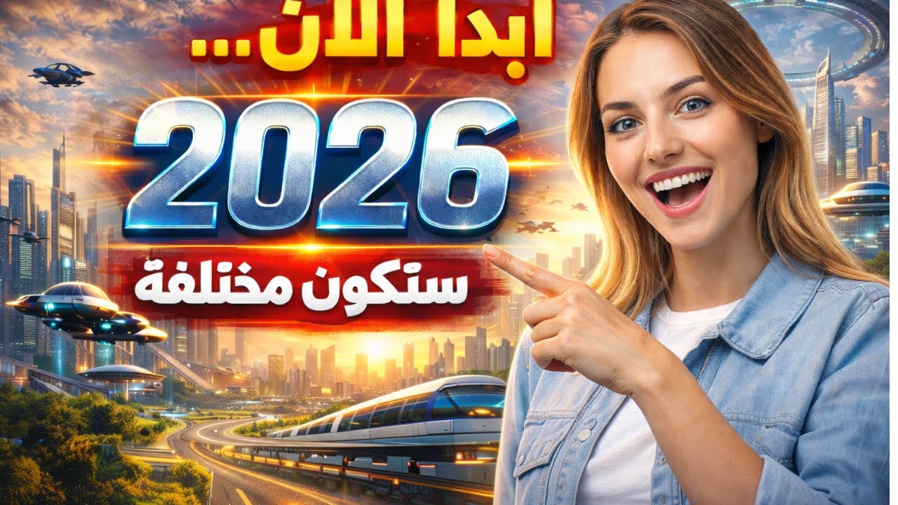 ابدأ الآن… 2026 ستكون مختلفة