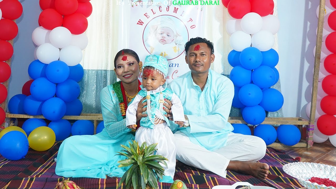 Aaja Timilai Anna Khuwaune || Avyan Rice Feeding || Pasni Special || DReamX Studio