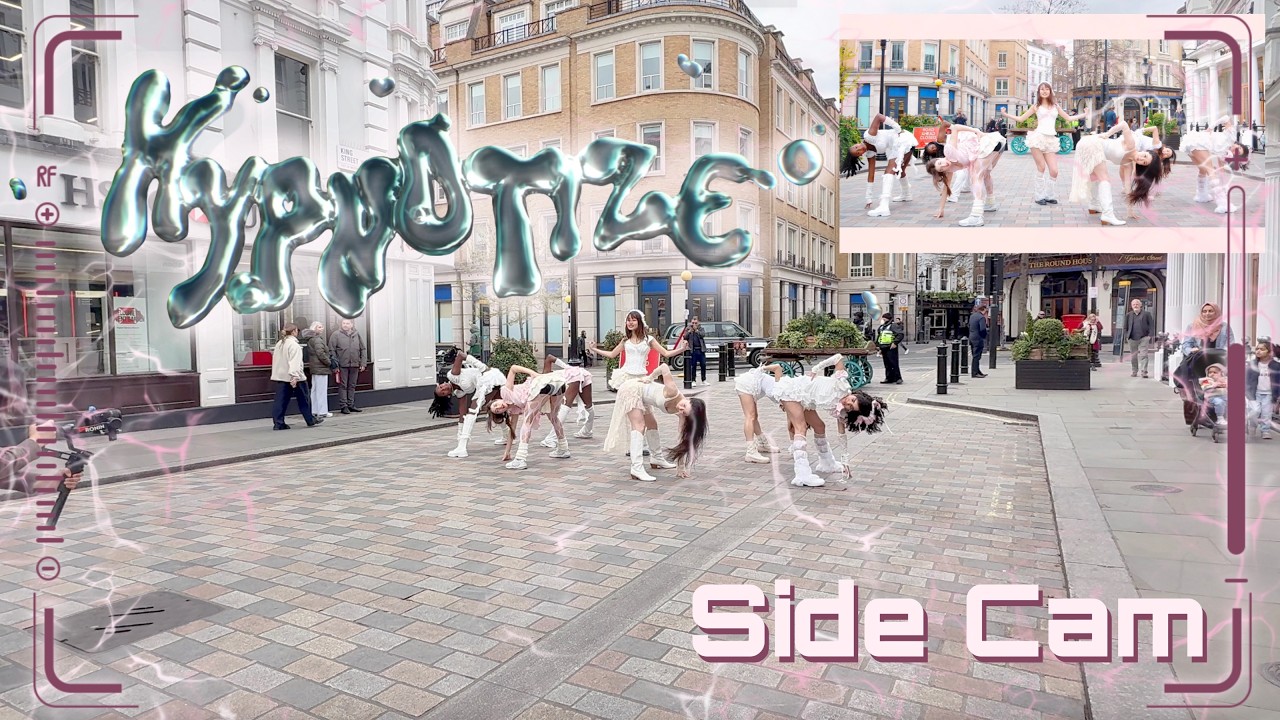 [DANCE IN PUBLIC | SIDE CAM] XG - HYPNOTIZE | Dance Cover in LONDON