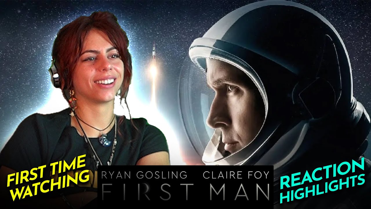 Leia takes one giant leap for FIRST MAN (2018) Movie Reaction FIRST TIME WATCHING