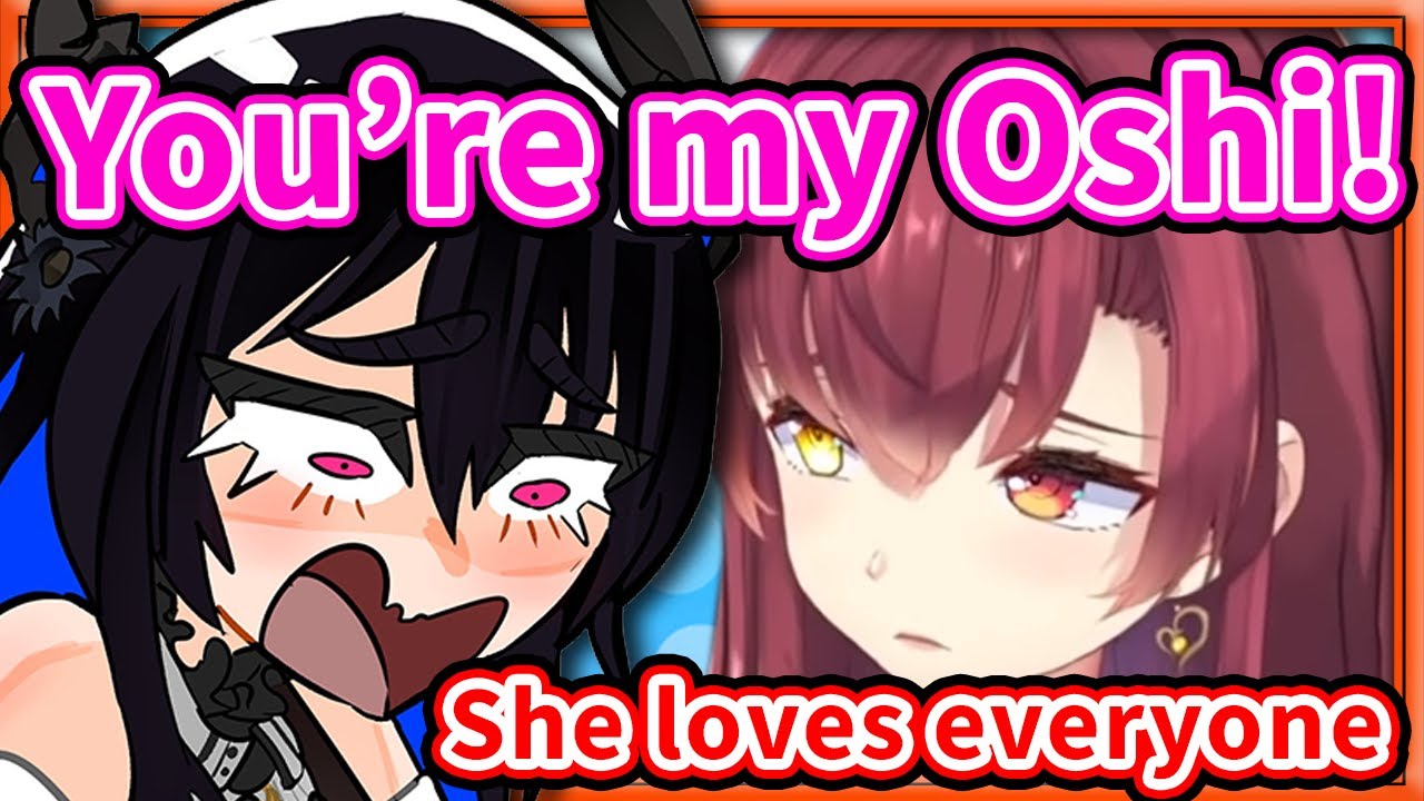 Nerissa Reacts to Marine Not Believing That She's Nerissa's Oshi 【Nerissa Ravencroft / HololiveEN】
