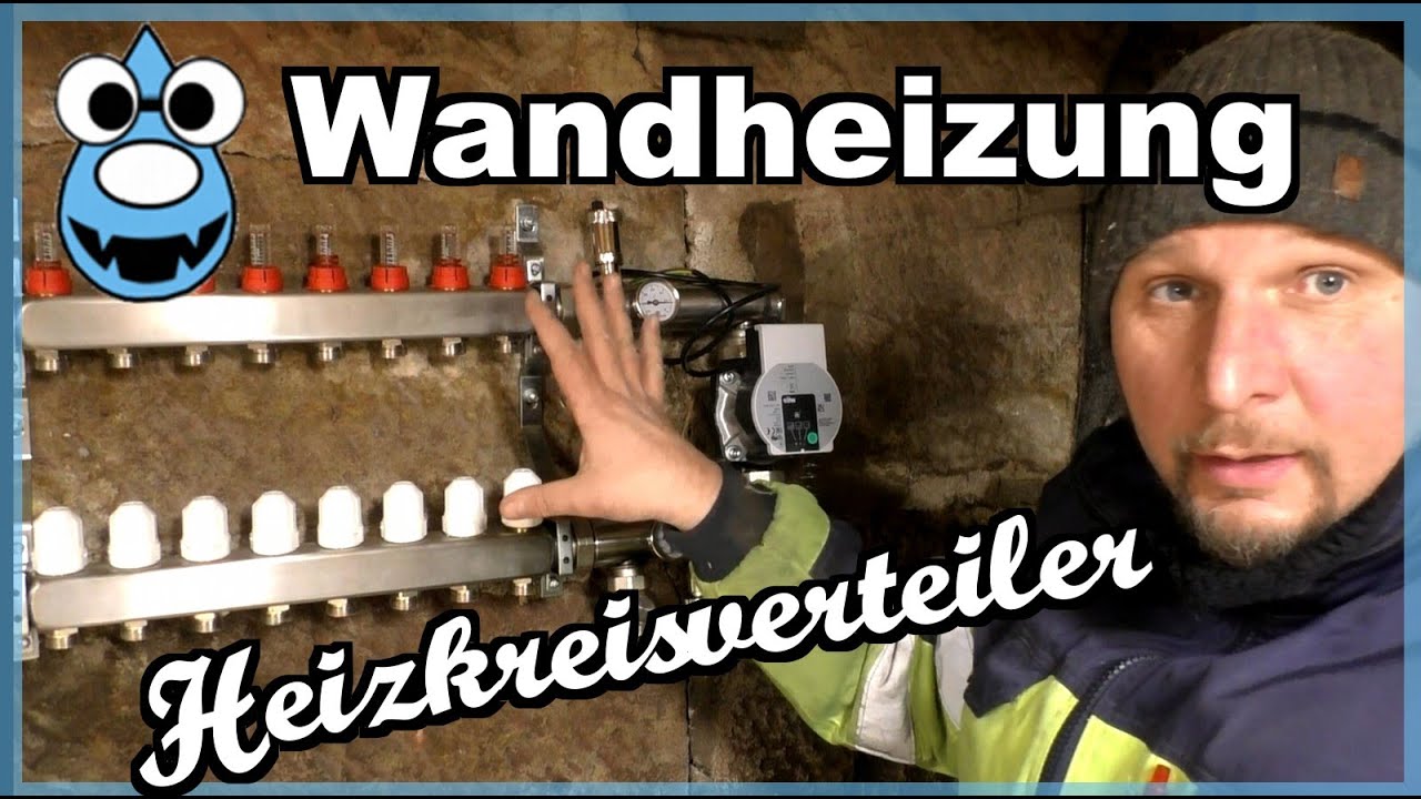 Startschuss Wandheizung🔥Festwertregelset mit Heizkreisverteiler