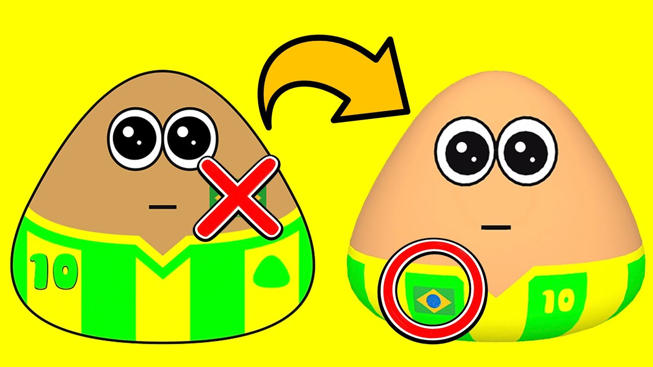 Pou 3D Roupas COMPARAÇÃO | Pou Vlogs