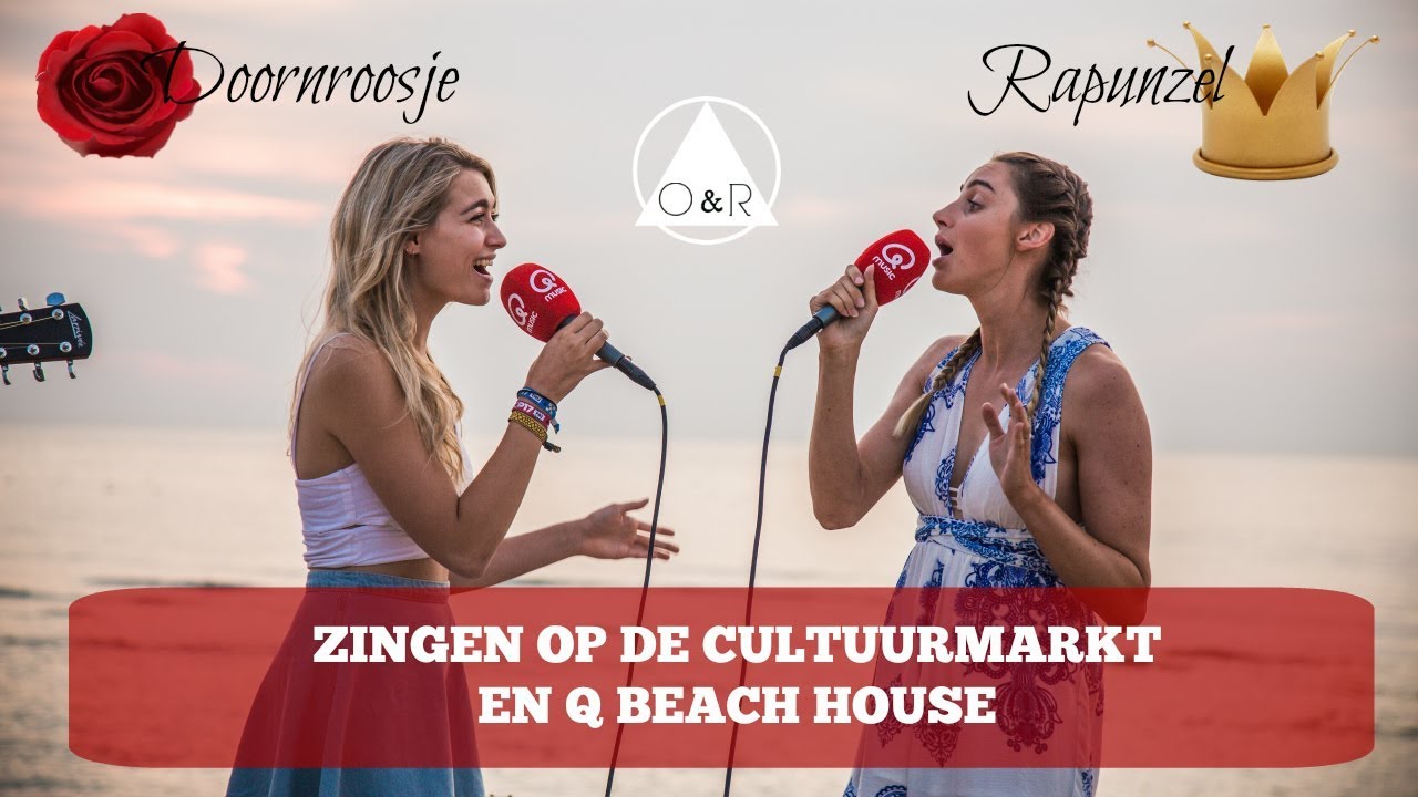 Doornroosje&Rapunzel op het Q beach house! 👸🏼🎤