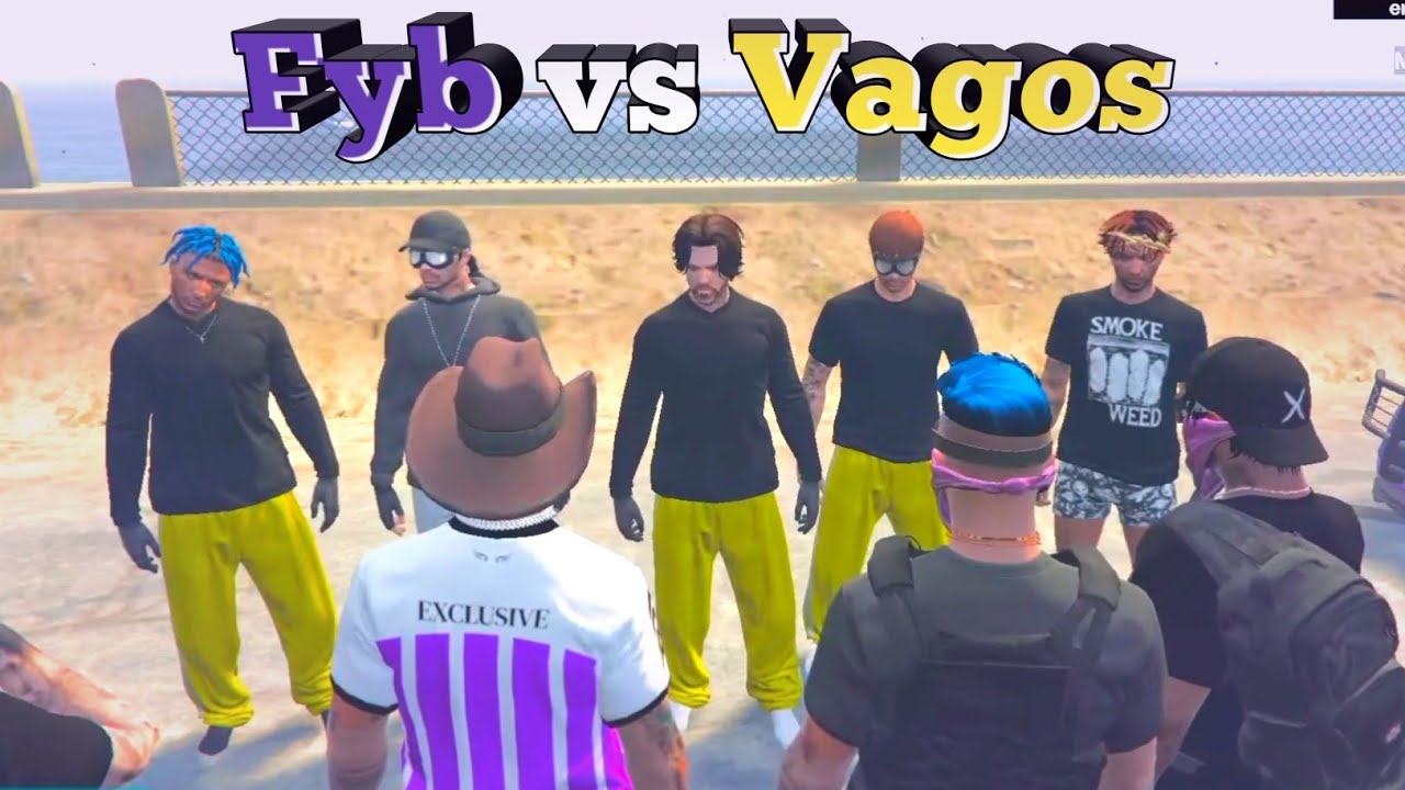 War 💜Fyb vs Vagos💛 😐 | Soulcity 2.0 Rp Highlights 